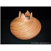 Image 1 : Miceaceous Slip Swirl Pot w/ Kiva Stepped Top by Marcelina Yepa, Jemez, New Mexico 7 3/4"x9", 3 1/4'