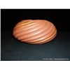 Image 2 : Jemez Corrugated, Carved, Red, Spiral Pot by M. Yepa 3 1/2"x6 3/4", 3" Retail: $880.00