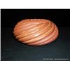 Image 3 : Jemez Corrugated, Carved, Red, Spiral Pot by M. Yepa 3 1/2"x6 3/4", 3" Retail: $880.00