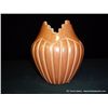 Image 2 : Kiva Rimmed Red-Slipped Melon-Shaped Clay Pot by Pauline Romero, Jemez Pueblo, New Mexico 6 1/4"x5 1