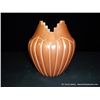 Image 4 : Kiva Rimmed Red-Slipped Melon-Shaped Clay Pot by Pauline Romero, Jemez Pueblo, New Mexico 6 1/4"x5 1
