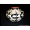 Image 1 : Santo Domingo Polychrome Clay Pot by Warren Coriz 9 1/4"x11", 4" Retail: $2,800.00