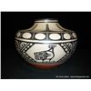 Image 3 : Santo Domingo Polychrome Clay Pot by Warren Coriz 9 1/4"x11", 4" Retail: $2,800.00