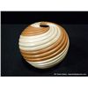 Image 1 : Two-Tone Clay Swirl Pot by Emma Yepa, Jemez, New Mexico 6 1/2"x6 1/4", 1 1/8" Retail: $990.00