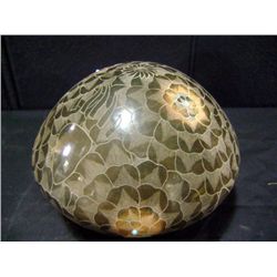 Sgrafitto Seed Pot by Julie G. Tapia, Santa Clara 5 x6 , 1/4  Retail: $1,235.00