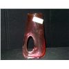 Image 1 : Tablonski Crystal Donut Shape Vase, Poland 8 1/2"x3"x6" Retail: $695.00