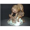 Image 11 : Bronze - Bear Fishing 60 lbs 26" Long 22" Tall 17-1/2" wide