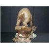Image 14 : Bronze - Bear Fishing 60 lbs 26" Long 22" Tall 17-1/2" wide