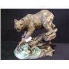 Image 1 : Bronze - Bear Fishing 60 lbs 26" Long 22" Tall 17-1/2" wide