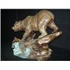 Image 9 : Bronze - Bear Fishing 60 lbs 26" Long 22" Tall 17-1/2" wide