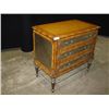 Image 2 : Walnut Grain 3 Drawer Chest of Drawers Retail: $1,850.00