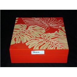 Red Philo Fern Wooden Jewelry Box Retail: $284.00