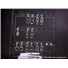 Image 1 : Poly Earring Display w/ 6 pairs Sterling Silver Earrings Retail: $120.00
