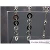 Image 12 : Poly Earring Display w/ 8 pair of Sterling Silver Earrings - 4 Solo  Weight: 16.6 Gams Retail: $160.