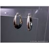 Image 3 : Poly Earring Display w/ 2 pair Sterling Silver Earrings - 1 solo Weight: 6.3 Grams Retail: $49.90