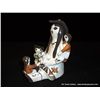 Image 2 : Pottery Storyteller Figurine by Judy Lewis, Acoma 4 3/4" x 2 1/2" Retail: $495.00