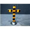 Image 5 : Small Standing Wooden Inlaid Cross, 5 3/4" x 3 1/2 Retail: $75.00