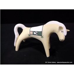 Pottery Horse by C. K. F, 4 3/4" x 3 1/4" Retail: $195.00