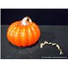 Image 1 : Glass Pumpkin, 7 1/2" x 8" Retail: $380.00