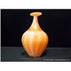 Image 2 : Salmon Colored Glass Vase, 13" x 8" Retail: $295.00