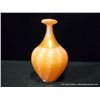 Image 3 : Salmon Colored Glass Vase, 13" x 8" Retail: $295.00