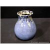 Image 1 : Blue Pottery Vase by Sage Mfg, 9" x 8" Retail: $105.00