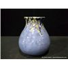 Image 3 : Blue Pottery Vase by Sage Mfg, 9" x 8" Retail: $105.00