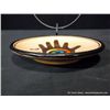 Image 3 : Lizard Hand Painted Design Pottery Plate with Stand by Jose Paredes, 6 1/4"