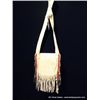 Image 8 : Indian Leather Pouch with Horse Hair & Sterling Silver Accents Retail: $320.00