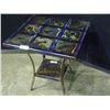 Image 1 : Stainless Steel End Table-Frank Secklers 22"x22" Retail: $1,450.00