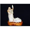 Image 1 : 1995 Utah Alibaster Figure "Prayers for the Second Coming" by wounded Face Retail: $2,500.00