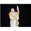 Image 3 : 1995 Utah Alibaster Figure "Prayers for the Second Coming" by wounded Face Retail: $2,500.00