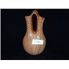 Image 2 : Sgrafitto Red Over Tan Wedding Vase by Wilma Baca Tosa, Jemez, New Mexico, 06-28-07, 12"x5 1/4", 1 1