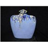 Image 1 : Terracotta Light Blue Envelope Vase 9"x7 3/4"x2" Retail: $105.00
