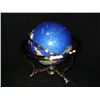 Image 1 : Alexander Kalifano 13" Blue Stone Globe Retail: $900.00