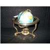 Image 2 : 4" Art Stone Globe in Stand-Alexander Kalifano Retail: $270.00