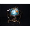 Image 3 : 4" Art Stone Globe in Stand-Alexander Kalifano Retail: $270.00