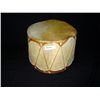 Image 2 : Pueblo Tom-Tom Drum w/ No Bottom 10 1/2"x13"- Wood and Cow Hide