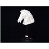 Image 1 : Bust of Molded Plaster Horse, on Stand, 14"x16"x5" Stand Adding 15" to it Retail: $990.00