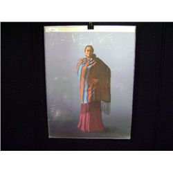 Unframed Print of Indian Girl by RC Gorman 19/20 1550 30 x38 