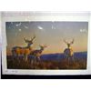Image 1 : 1999 Unframed Print by Nancy Glazer "Sundown" L.E. 235/1200 38"x24" Retail: $175.00