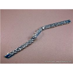 Polished Stainless Steel Small Link Bracelet Weight: 29.4 Grams