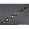 Image 4 : Polished Stainless Steel Large Link Bracelet Weight: 65.2 Grams