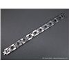 Image 5 : Polished Stainless Steel Large Link Bracelet Weight: 65.2 Grams