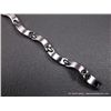 Image 2 : Satin Finish Curved Link Stainless Steel Bracelet Weight: 18.9 Grams