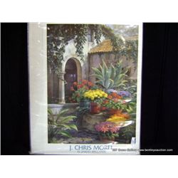 1994 Unframed J. Chris Morel  El Jardin Brillante  36 x26 