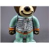 Image 2 : Solid Brass Painted Bear Figurine w/ Clear Gems Weight: 184.4 Grams Retail: $39.00