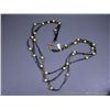 Image 2 : 3 Strand Brown Beaded Necklace w/ Cream Pearls 3pp34N Weight: 43.4 Grams Retail: $156.00