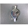 Image 4 : White earth Stone Sterling Silver Balloon Pendant- Marked D. Paquin Weight: 10.4 Grams Retail: $195.