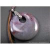 Image 8 : Multi-Colored Cord Necklace w/ Sterling and Purple Marble Pendant Weight: 34.9 Grams Retail: $295.00